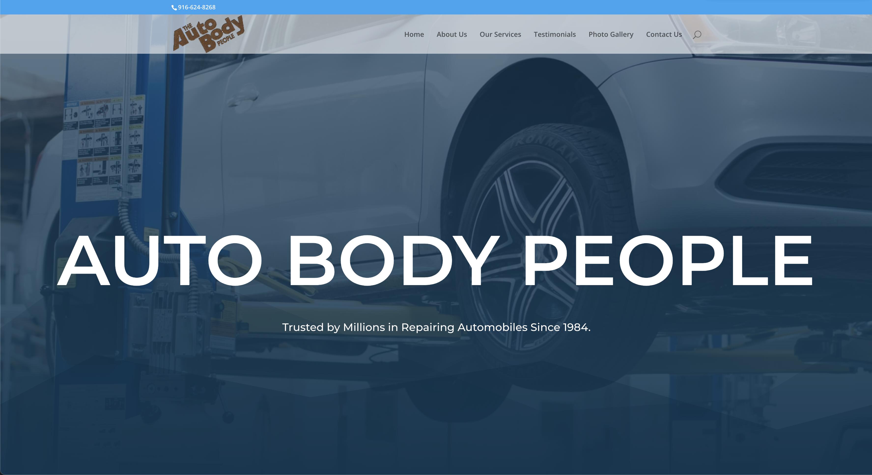 WordPress Design & Development – The Auto Body People | SMACKWAGON